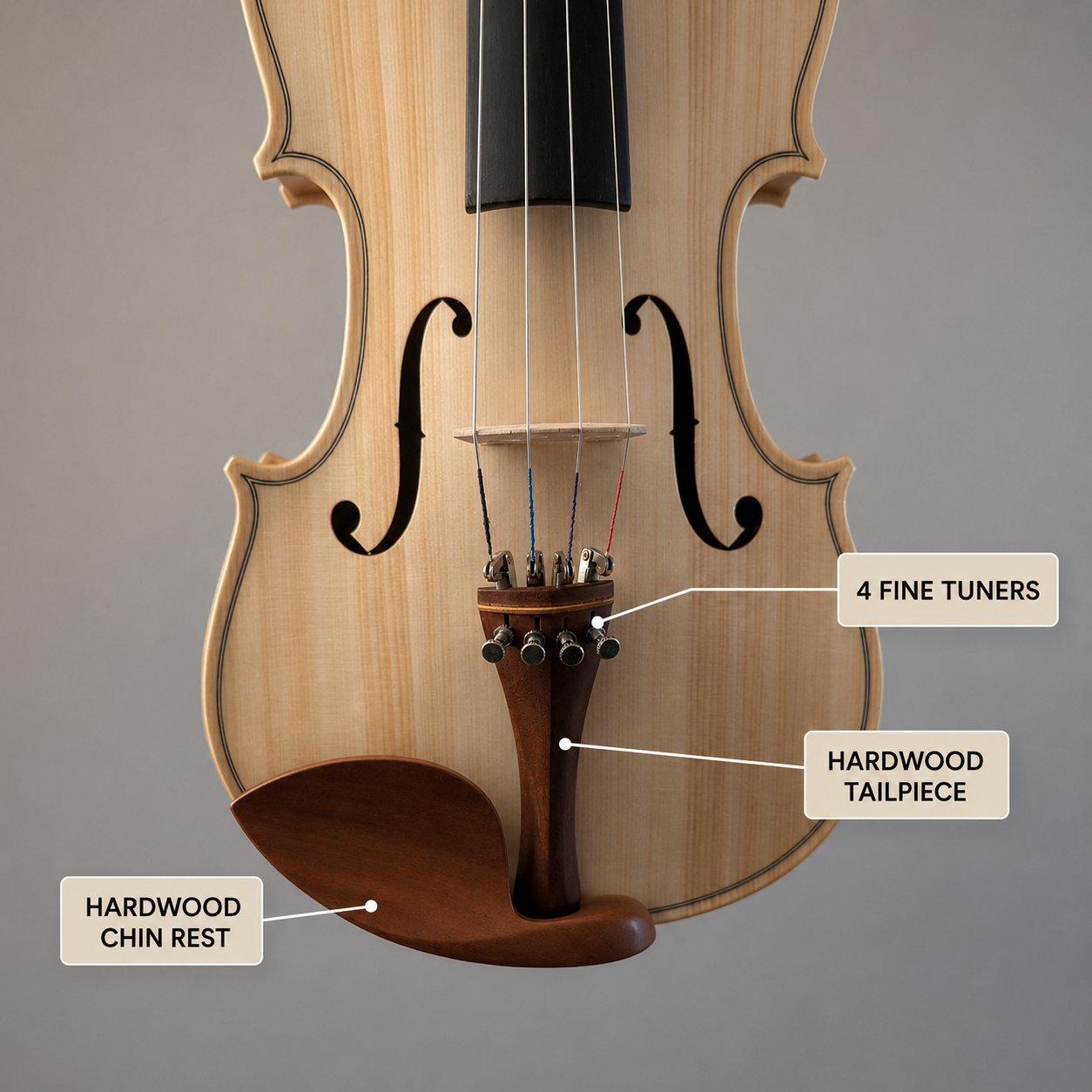 4/4 Full Size Violin Kit ST-001